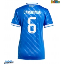 Real Madrid Eduardo Camavinga #6 Tredjedrakt Dame 2025-26 Kortermet